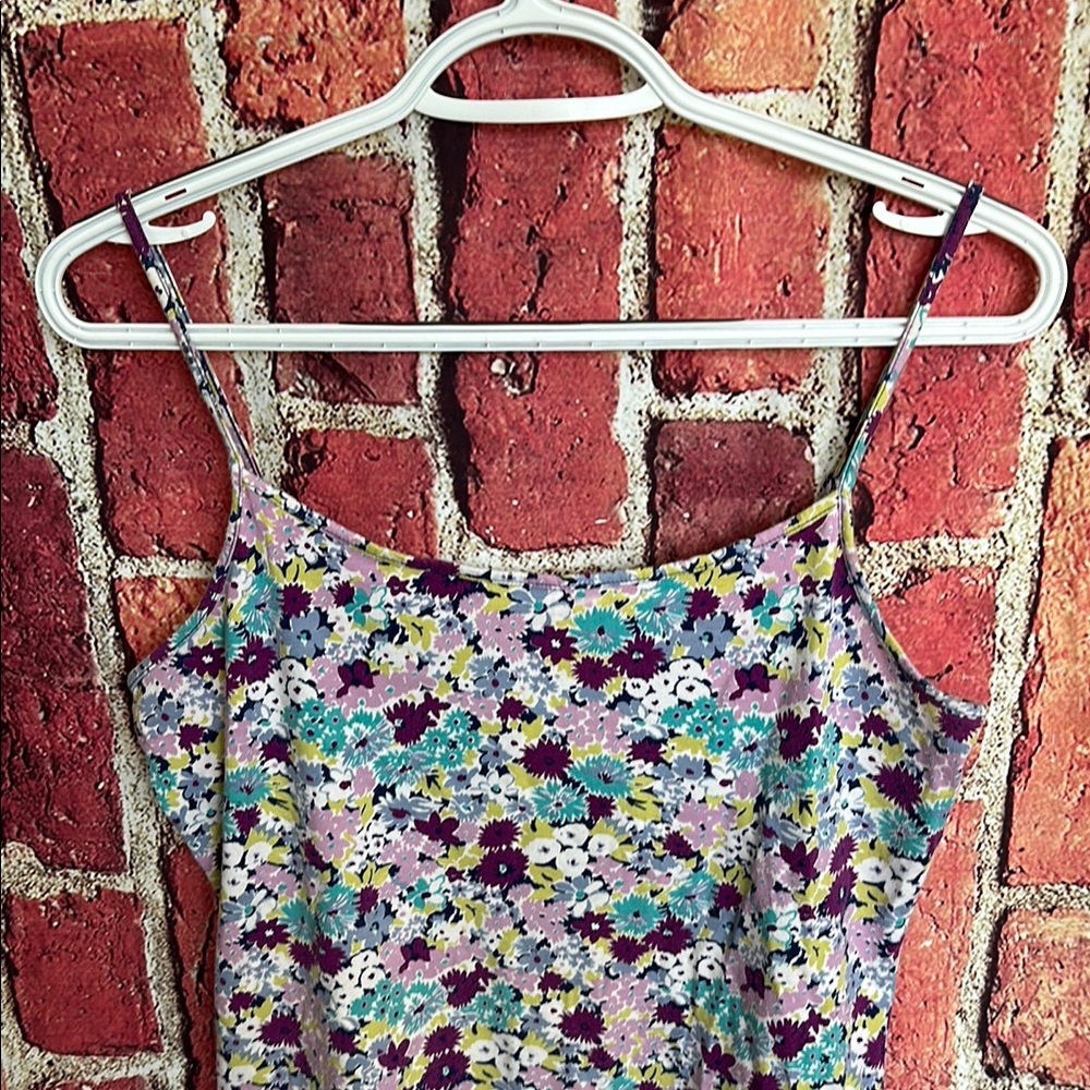 Ann Taylor LOFT Floral Camisole Top Size Large - Picture 2 of 9